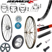 Felgen Speichen Nippel Räder RemerX Shimano E- Bike Mountainbike Fahrrad Velo Ersatzteile Shop