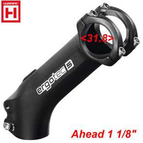 AHEAD Vorbau Humpert High Charisma 1 1/8 x 90+110 mm  31.8 mm 45 schwarz Bike Fahrrad Velo Teile Ersatzteile Parts Shop kaufen Schweiz