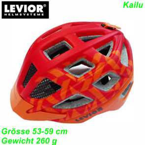 Helm LEVIOR Kailu rot orange matt Mountain Bike Fahrrad Velo Teile Ersatzteile Parts Shop kaufen Schweiz