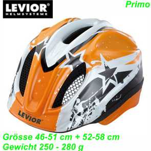 Levior Helm Primo orange stars Mountain Bike Fahrrad Velo Teile Ersatzteile Parts Shop kaufen Schweiz