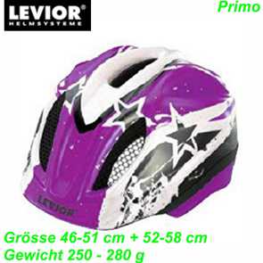 Levior Helm Primo violet stars Mountain Bike Fahrrad Velo Teile Ersatzteile Parts Shop kaufen Schweiz