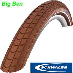 Schwalbe Pneu LITTLE BIG BEN Braun Teile Ersatzteile Parts Shop kaufen Schweiz