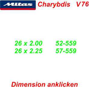 Mitas Charybdis V95 Rubena Pneu Reifen Profil und Dimension