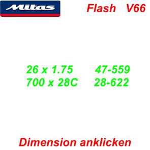 Mitas Rubena Pneu Reifen Profil und Dimension V63