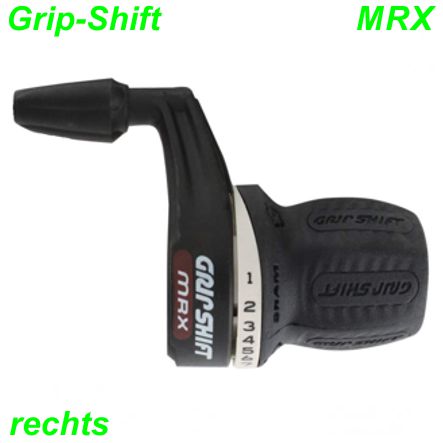 Drehgriffschalter MRX Grip Shift 5/6/7/8fach rechts komplett Fahrrad Velo Bike Ersatzteile