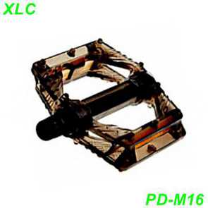 XLC Pedalen Plattform PD-M16 9/16 x 20G schwarz transparent Fahrrad Velo Bike Ersatzteile