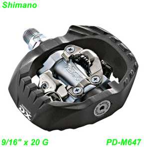 Shimano Pedal PD-M647 SPD Box semiclipless Ersatzteile Shop kaufen Schweiz E- Mountain Bike Fahrrad Velo