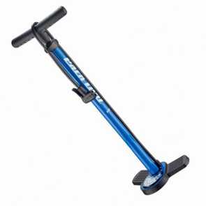 Standpunpe Park Tool PFP-8 blau mit Manometer 11bar E-Bike Fahrrad Velo Ersatzteile Shop