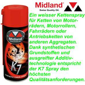 MIDLAND Ketten Spray K-7 400 ml Ersatzteile Shop kaufen bestellen Balsthal Schweiz