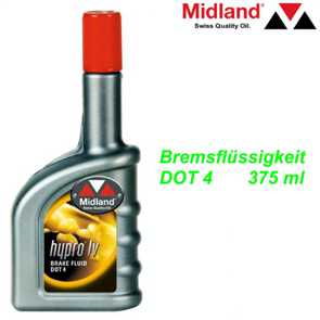 MIDLAND Bremsflüssigkeit  DOT 4  355 ml Ersatzteile Shop kaufen bestellen Balsthal Schweiz
