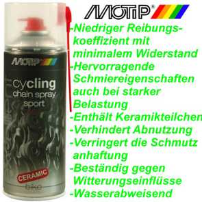 Motip Cycling Rabobank Kettenspray Sport Dose 400 ml Ersatzteile Shop kaufen bestellen Balsthal Schweiz