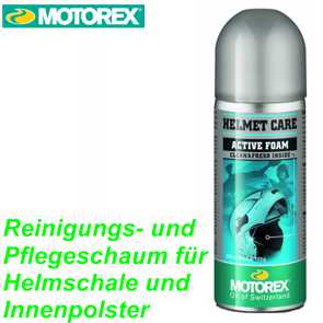 Helmet Care Spray 200 ml Reinigung / Pflegeschaum Ersatzteile Balsthal