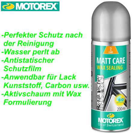 Bike Matt Care Pflegespray fr matte Oberflchen Ersatzteile Balsthal