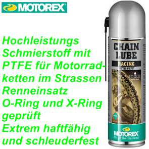 Kettenspray Chainlube Racing 500 ml Ersatzteile Balsthal