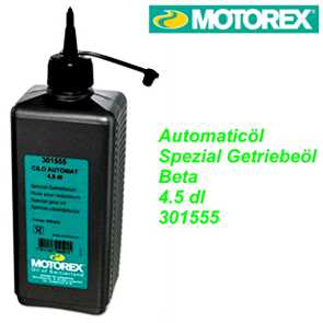 Motorex Automaticöl Spezial Getriebeöl Beta 4.5 dl 301555 Ersatzteile Shop kaufen bestellen Balsthal Schweiz