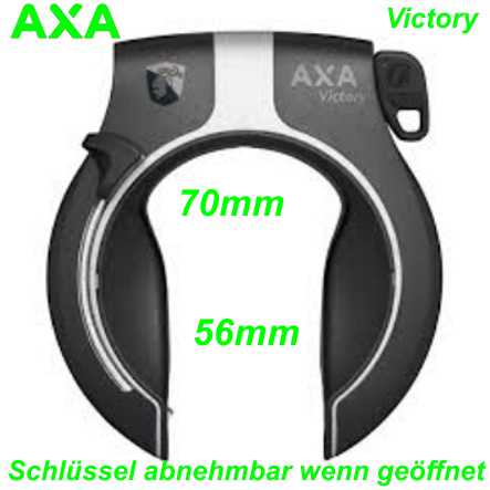 AXA Rahmenbügelschloss Victory E- Bike Mountainbike Fahrrad Velo Shop kaufen Schweiz