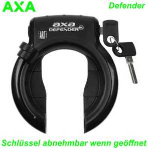 AXA Rahmenbügelschloss Defender E- Bike Mountainbike Fahrrad Velo Shop kaufen Schweiz