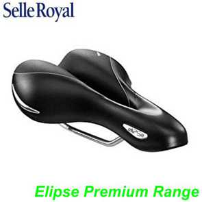 Selle Royal Sattel 45 Elipse Premium Range schwarz Unisex atletic 440g E- bike Mountainbike Fahrrad Velo Ersatzteile Shop Jeker Balsthal Schweiz