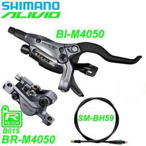 Shimano Scheibenbremsset Alivio BR-M4050 E- Mountain Bike Fahrrad Velo Ersatzteile Shop kaufen bestellen Balsthal Schweiz