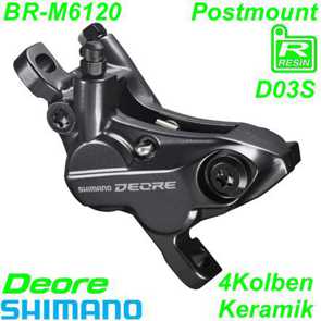 Shimano Bremssattel Bremszange BR-M6120 E- Mountain Bike Fahrrad Velo Ersatzteile Shop kaufen bestellen Balsthal Schweiz