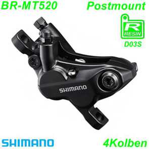 Shimano Bremssattel Bremszange BR-MT520 E- Mountain Bike Fahrrad Velo Ersatzteile Shop kaufen bestellen Balsthal Schweiz