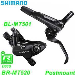 Shimano Scheibenbremsset BR-MT520 BL-MT501 E- Mountain Bike Fahrrad Velo Ersatzteile Shop kaufen bestellen Balsthal Schweiz