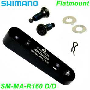 Shimano Scheibenbrems-Adapter Flatmount-Flatmount 140>160 hinten Online kaufen Shop Schweiz