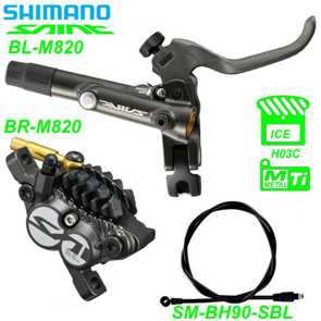 Shimano Scheibenbremsset M820 Saint E- Mountain Bike Fahrrad Velo Ersatzteile Shop kaufen bestellen Balsthal Schweiz