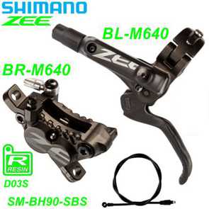 Shimano Scheibenbremsset ZEE BR-M640 E- Mountain Bike Fahrrad Velo Ersatzteile Shop kaufen bestellen Balsthal Schweiz