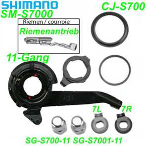 Shimano Schalteinheit CJ-S700-Riemenantrieb 7R/7L Elekro E- Mountain Bike Fahrrad Velo Ersatzteile Shop kaufen Schweiz