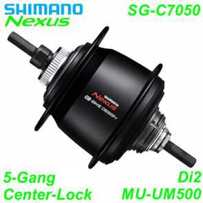 Shimano Getriebenabe Nexus Di2 5-G. SG-C7050 32-L schwarz Center-Lock Ersatzteile Shop