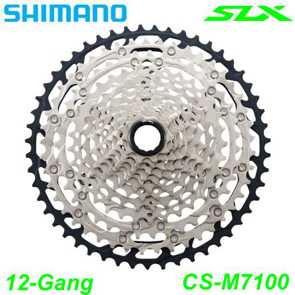 Shimano Kassette 12-G. CS-M7100 SLX 10-45 10-51 Zhne Single/Double Box E- bike Mountainbike Fahrrad Velo Ersatzteile Shop Jeker Balsthal Schweiz