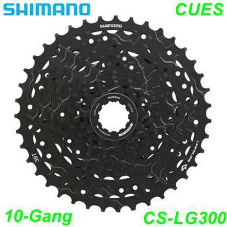 Shimano Kassette 10-G. CS-LG300 CUES 11-39 11-48 Zhne Linkglide Ersatzteile Balsthal