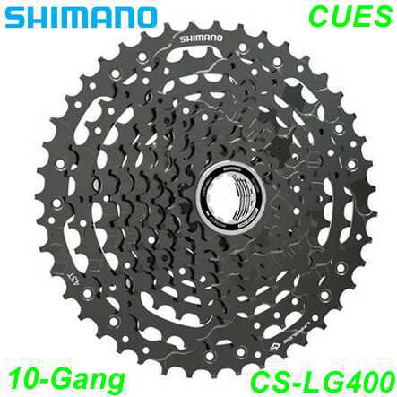 Shimano Kassette 10-G. CS-LG400 CUES 11-39 11-43 11-48 Zhne Linkglide Ersatzteile Balsthal