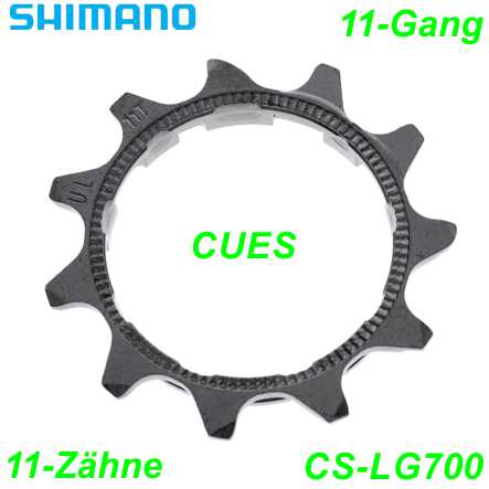 Shimano Kassettenritzel 11-G. CS-LG700 11 Zhne Y0RF9801T Ersatzteile Balsthal