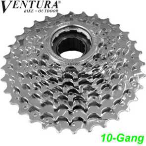 Ventura Freilauf Kassette 10-G. 13-34 Zhne AMF Shimano kompatibel silber Ersatzteile Balsthal