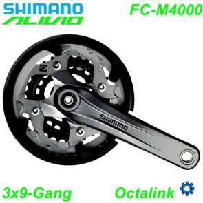 Shimano Kettenradgarnitur Octalink FC-M4000 silber Ersatzteile Shop Schweiz