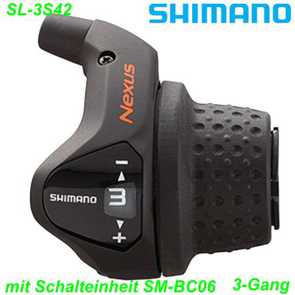 Shimano Schalthebel SL-3S42 Nexus 3-G. rechts Revoshift E- Mountain Bike Fahrrad Velo Ersatzteile Shop kaufen Schweiz