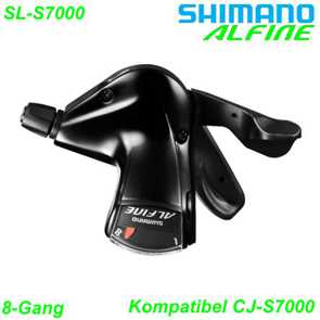 Schalthebel SL-S7000 Alfine CJ-S7000 rechts 8-Gang RF schwarz E- Bike Fahrrad Velo Ersatzteile Shop kaufen Schweiz