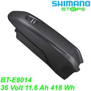 Shimano Steps Rahmenakku 36V 11.6Ah 418Wh BT-E8014 schwarz Ersatzteile Balsthal
