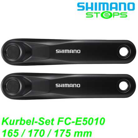 Shimano Steps FC-E5000 Kurbel schwarz Ersatzteile Shop Schweiz