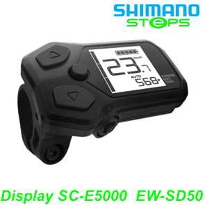 Shimano Steps Display SC-E5003 I-Spec EV EW-SD300 oKabel links Montage Ersatzteile Balsthal