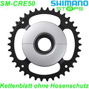 Shimano Steps SM-CRE50-11 Kettenblatt ohne Hosenschutz schwarz Ersatzteile Shop Schweiz