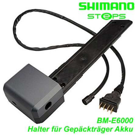Shimano Steps BT-E6000 + BT-E6001 Gepäckträgerakku-Halter Ersatzteile kaufen Shop Balsthal Solothurn Schweiz