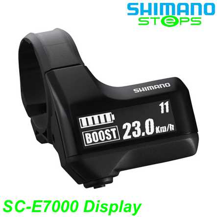 Shimano Steps Display SC-E7000 ohne Kabel Ersatzteile Shop Schweiz