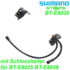 Shimano Steps Halter integrierter Akku BM-E8030 250 400 mm m/Kabel fr Schloss Ersatzteile Balsthal