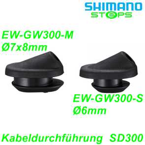 Shimano Steps Kabeldurchführung EW-GM300 Ø 6 7 x 8 mm Ersatzteile Balsthal