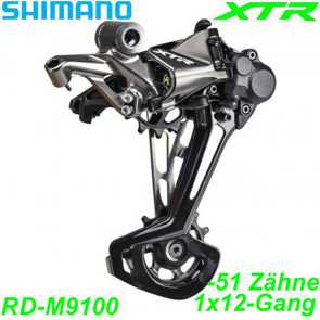 Shimano Wechsel 12 x 1-G. RD-M9100 SGS XTR Shadow bis 51 Zhne E- Bike Fahrrad Velo Ersatzteile Shop Balsthal Schweiz