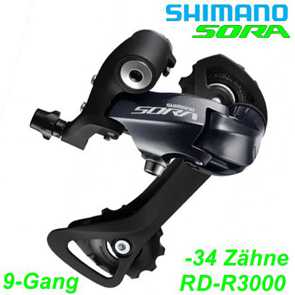 Shimano Wechsel 9-G. RD-R3000 Sora SS GS Direktmontage Box E- bike Mountainbike Fahrrad Velo Ersatzteile Shop Jeker Balsthal Schweiz