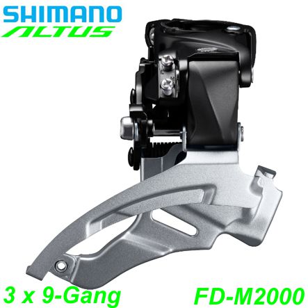 Shimano Umwerfer Zentralwechsel 3 x 7/8-Gang FD-3300 E- Mountainbike Fahrrad Velo Ersatzteile Shop Schweiz